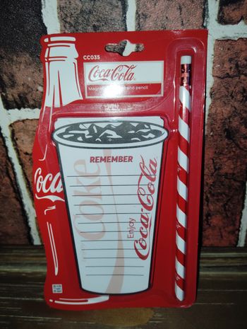 Bloc notes Coca cola 