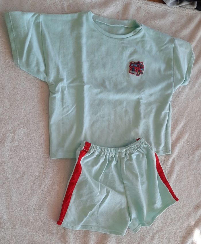 Pyjama en 2 pièces fait main