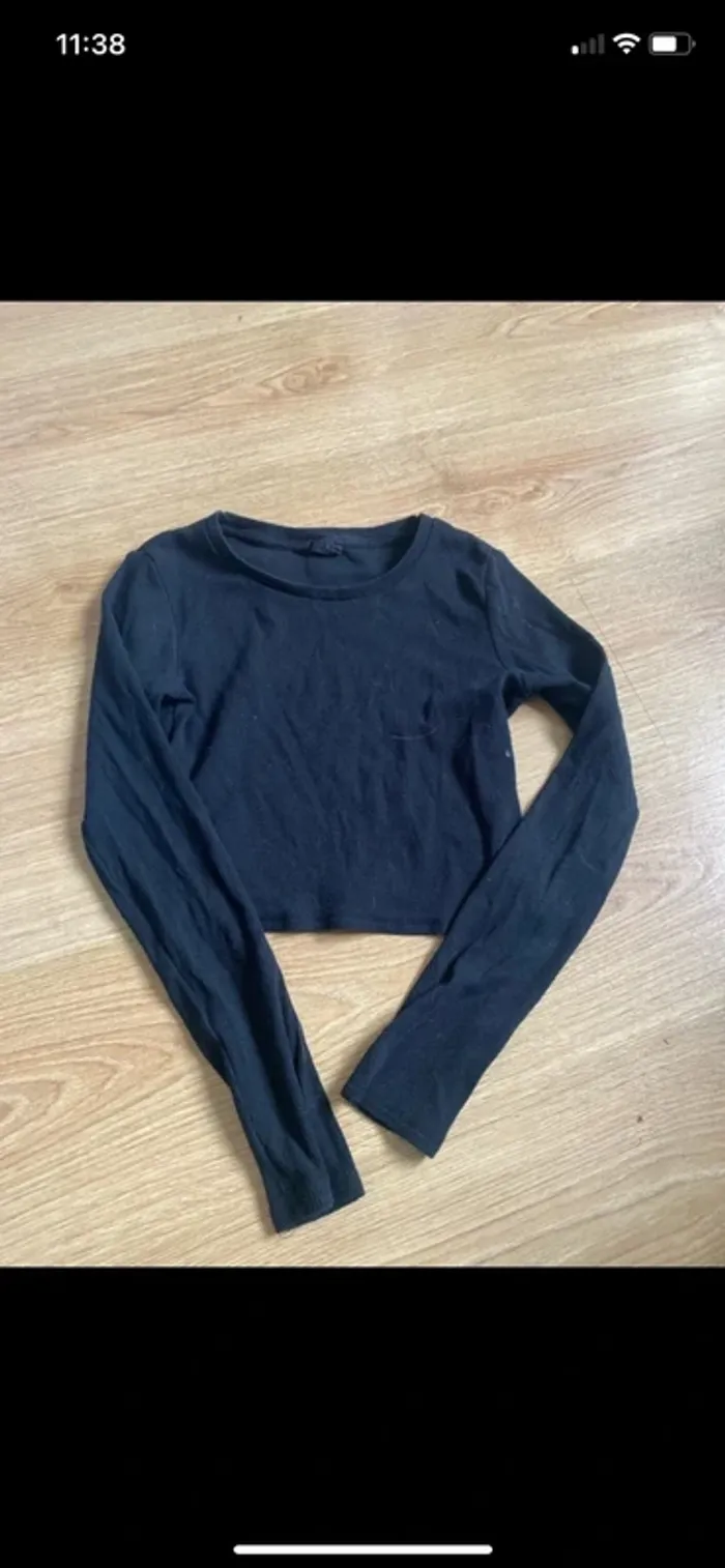 t shirt manche longue femme taille S - photo numéro 7