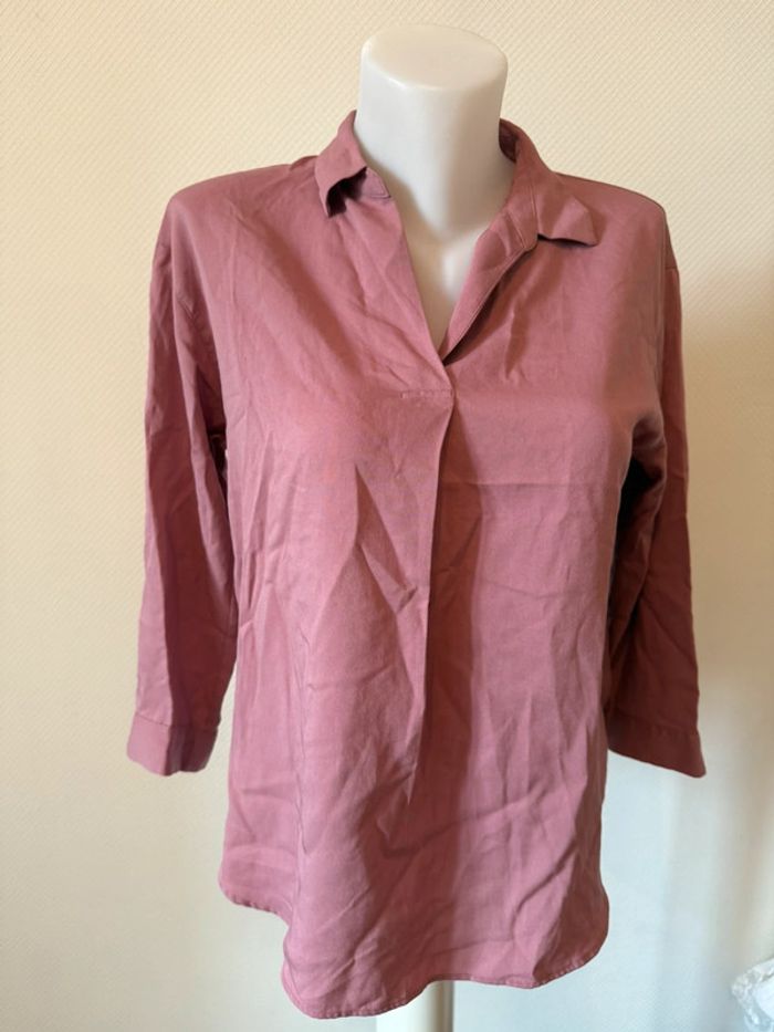 Blouse uniqlo neuve taille S rose