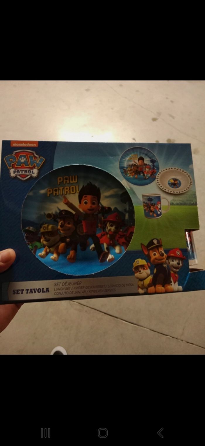 Set déjeuner pat patrouille