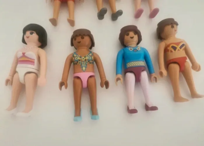 Playmobil lot personnage femme homme - photo numéro 2