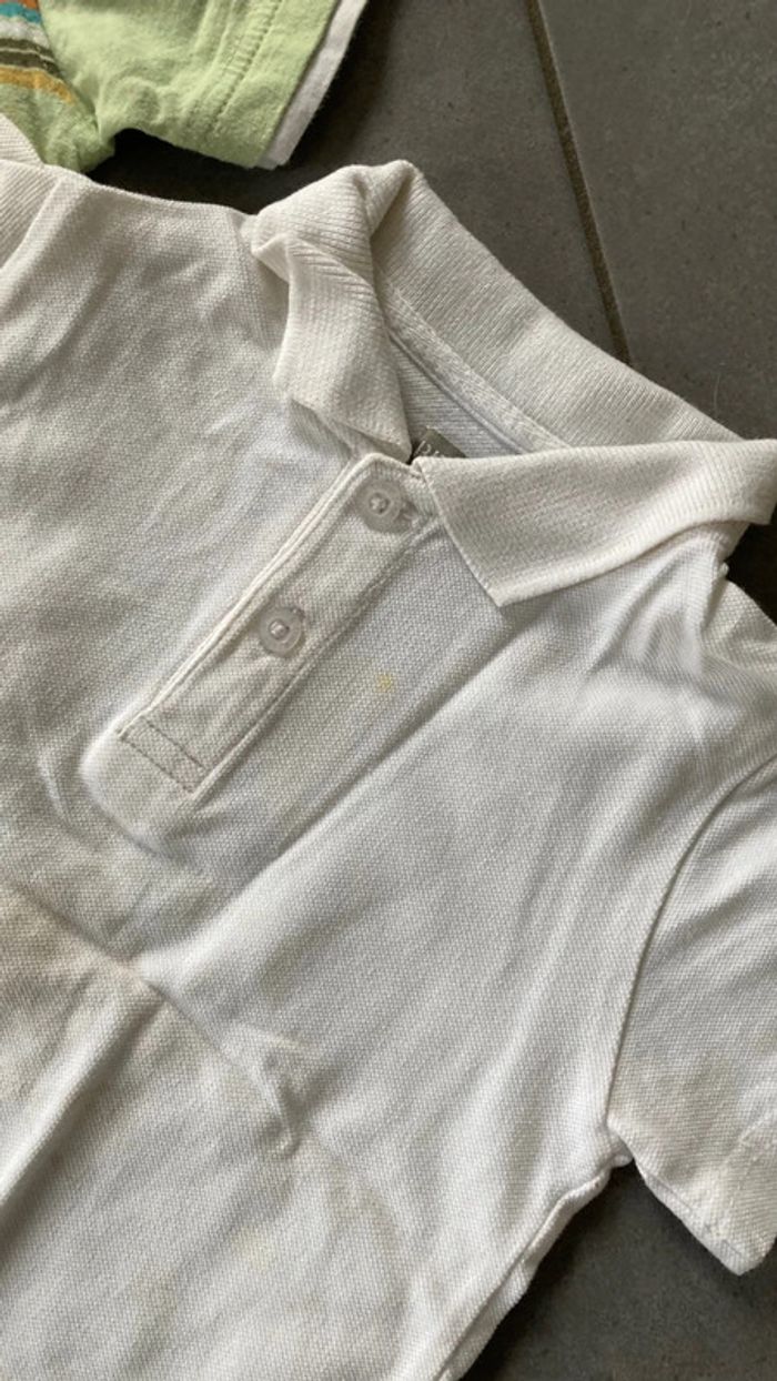Lot ensemble polo tee shirt vêtement garçon 3 ans - photo numéro 2