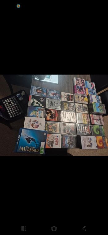 Lot de DVD blu ray + de 50 💿