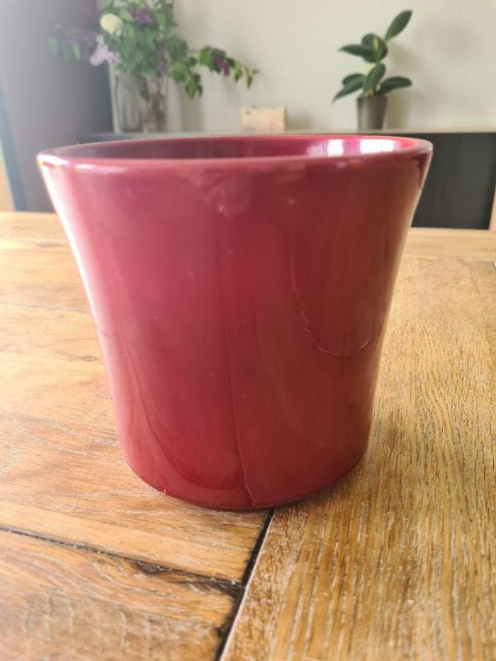 Vase bordeaux