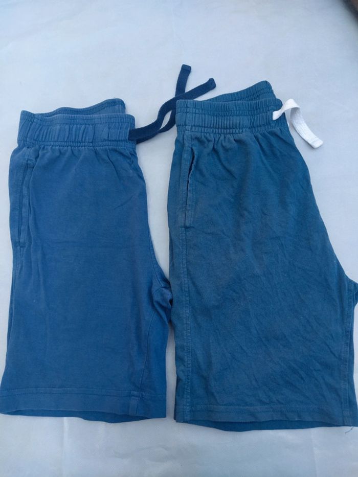 2 shorts bleus léger 10 ans - photo numéro 3