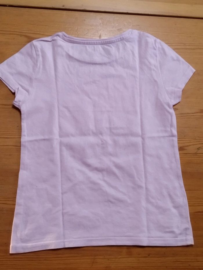 Tee-shirt parme - photo numéro 2