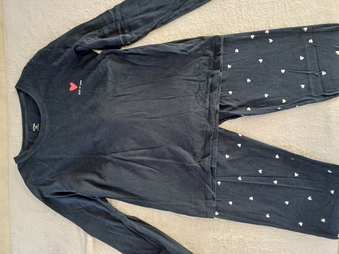 Pyjamas Kiabi XS (34) marine (réf perso G-Q4)(familleac72)