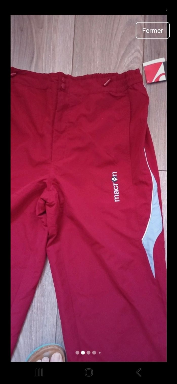 Bas  de  Survetement  T XL " MACRON " NEUF - photo numéro 2