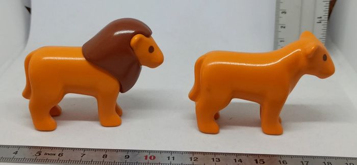 Lionne et lion playmobil 123 - photo numéro 3