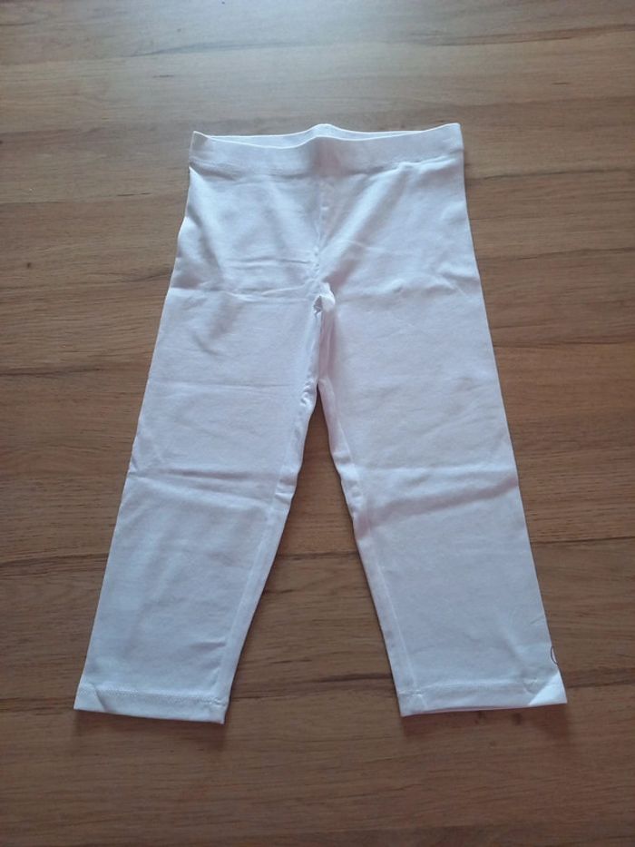 legging court blanc