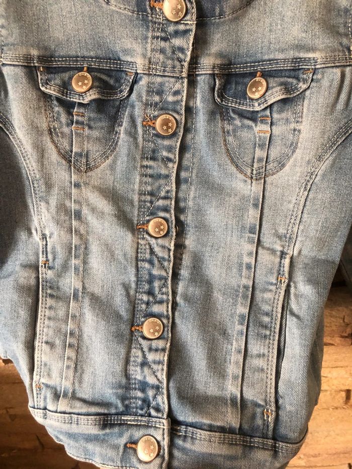 Veste en jean 6 ans Okaidi - photo numéro 4