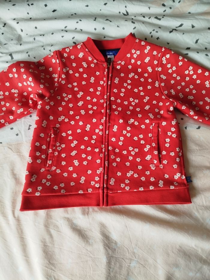 Gilet zippé Okaïdi 6 ans