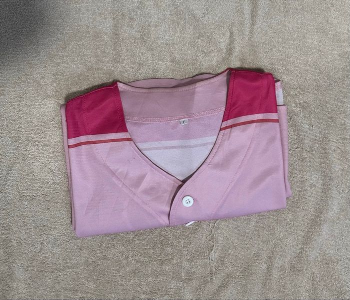 Maillot style baseball rose – Sport – Bon état - photo numéro 3