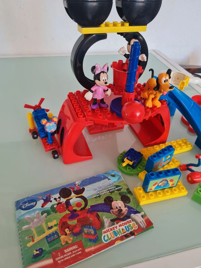 Lego mega bloks 7904 - maison de mickey - notice - photo numéro 9