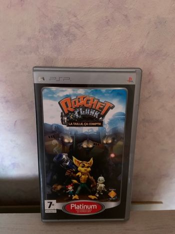Ratchet et Clank la taille ça compte  PSP