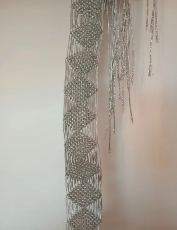 Ceinture argentée