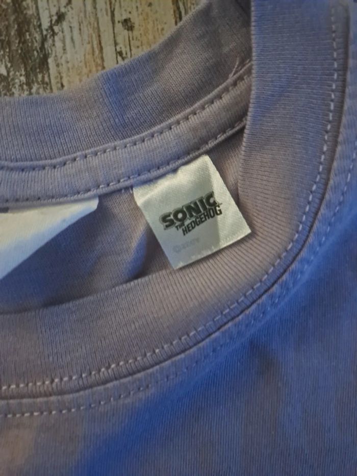 t-shirt sans manche Sonic - photo numéro 4