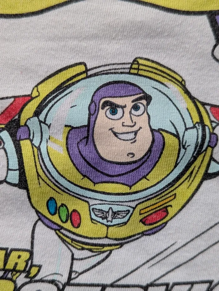 Lot de 3 pyjamas à manches longues Disney Pixar garçon – Buzz l’Éclair & Cars – Taille 4/5 ans - photo numéro 7