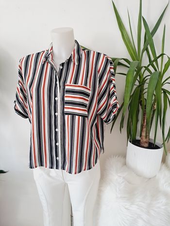 Blouse à rayures