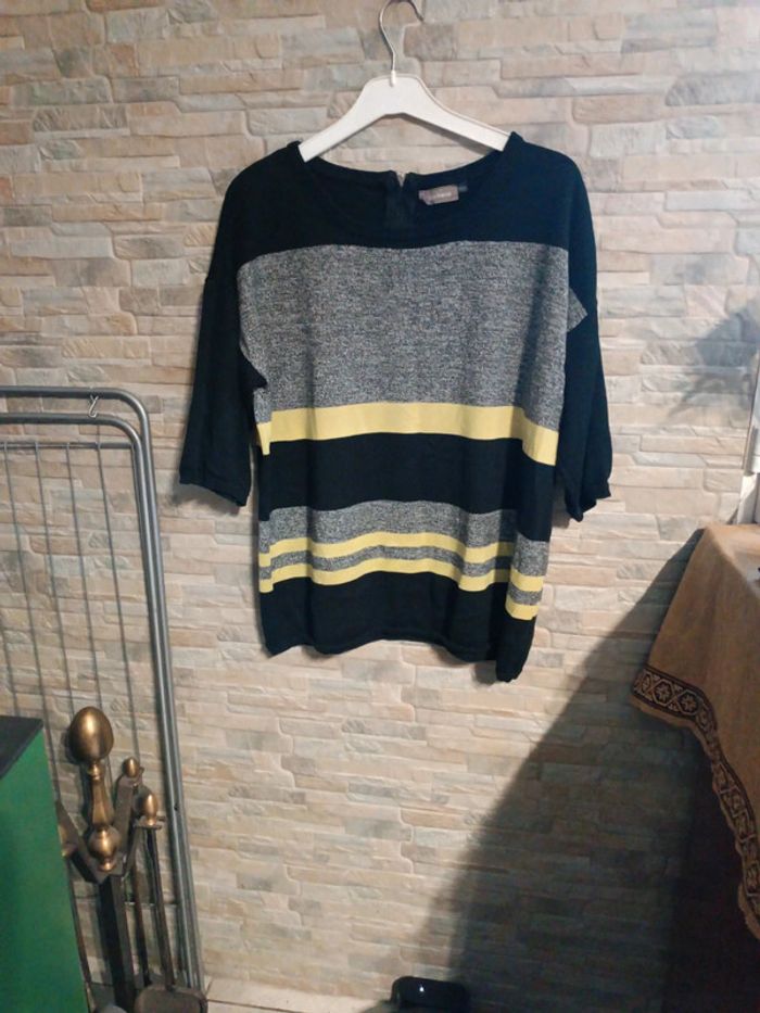 Pull rayé Ikebana 46