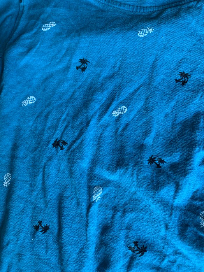 T-shirt MC bleu u essentiel 5 ans tbe - photo numéro 2