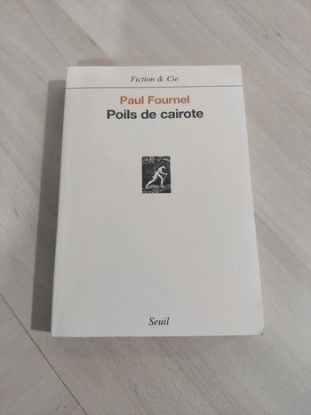 Livre grand format poils de cairote Paul Fournel