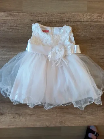 Robe blanche cérémonie 3 Mois