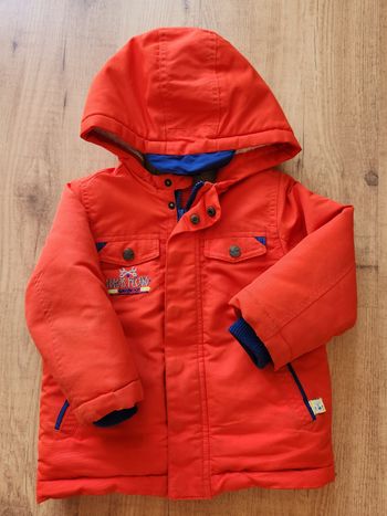 Veste d'hiver orange Sergent Major 2ans