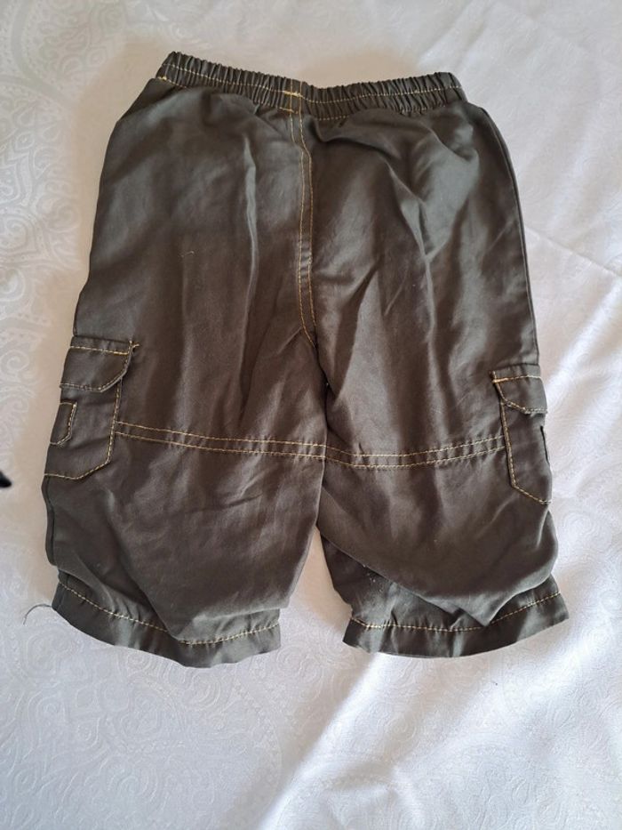 Pantalon doublé kaki 6 mois - photo numéro 4