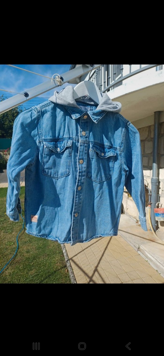 Chemise en jean Zara