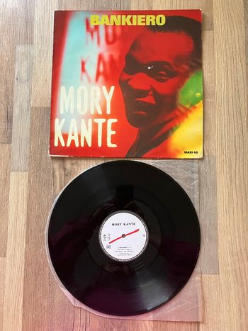 Vinyle maxi 45 tours-Mory Kante-Bankiero