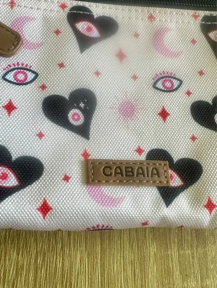 Pochette rose à motifs  Piazza Mercantile Cabaïa - photo numéro 2