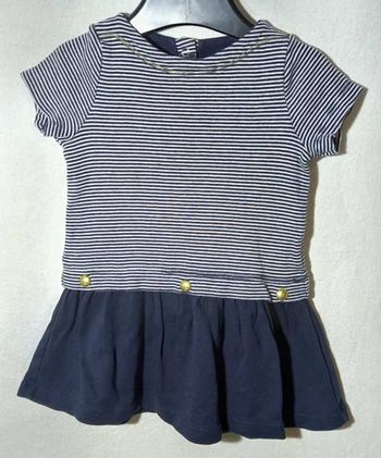 Robe marinière Petit Bateau