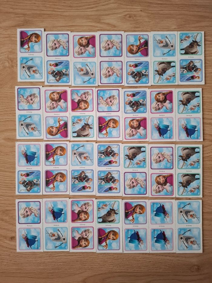 Dominos la reine des neiges - photo numéro 3