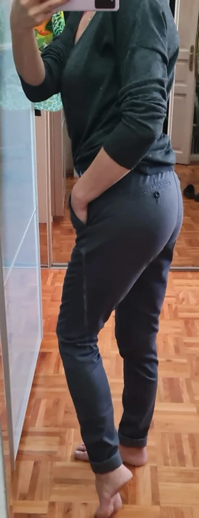 Pantalon femme chino One You 26/36 T36/38 - photo numéro 4