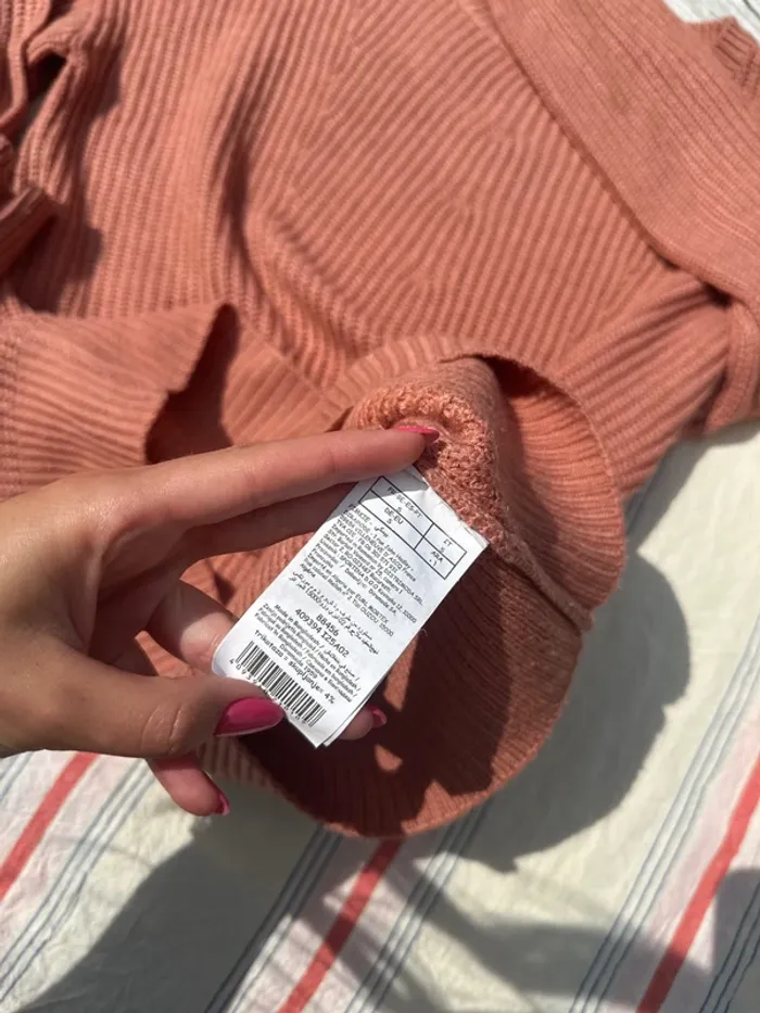 Pull rose en tricot Pimkie – Taille S - photo numéro 3
