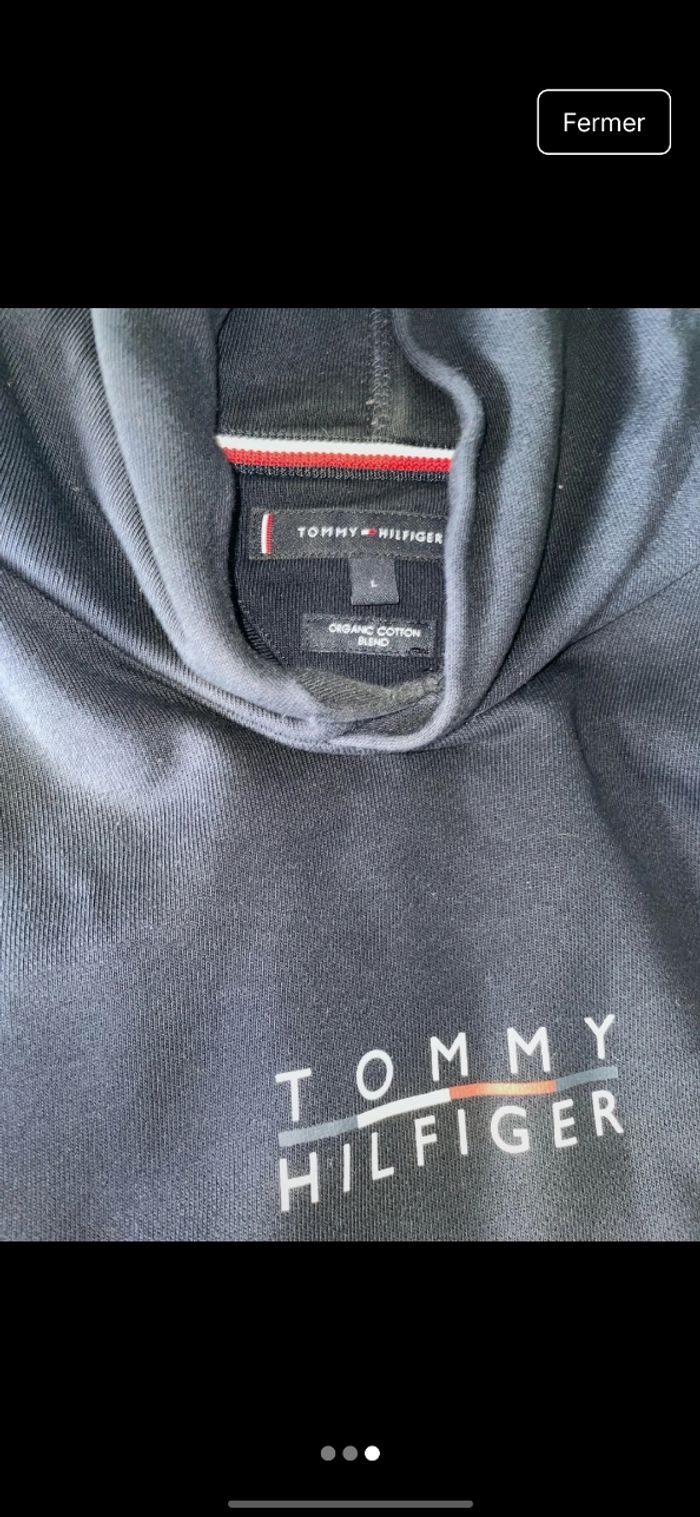 Sweat à capuche tommy hilfiger - photo numéro 2