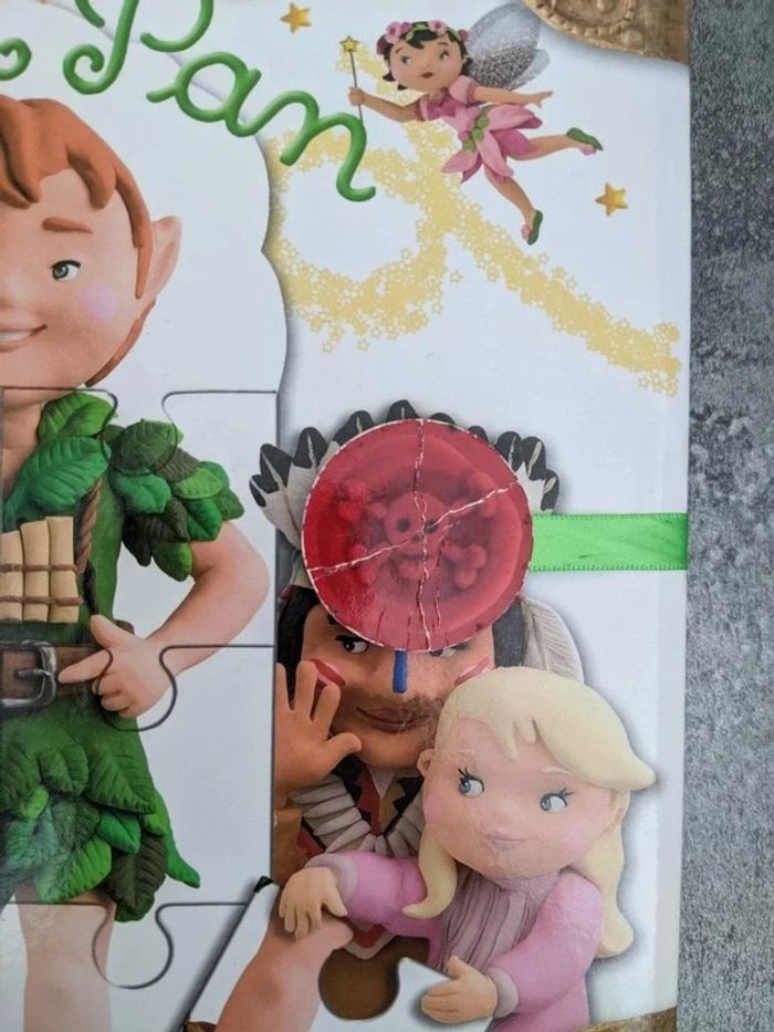 Coffret livre et puzzles " Peter Pan " Collection Contes et Jeux - photo numéro 7