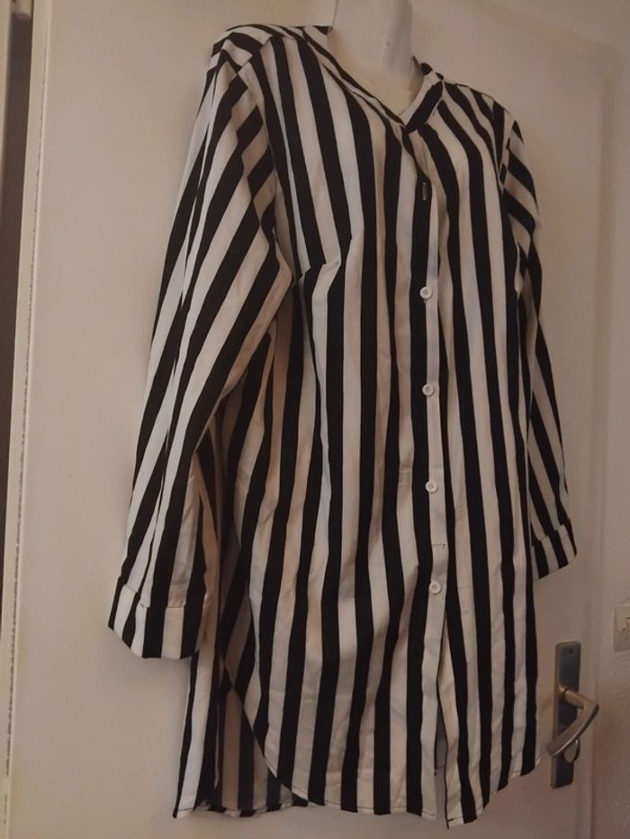 Chemise longue ouverte - photo numéro 2