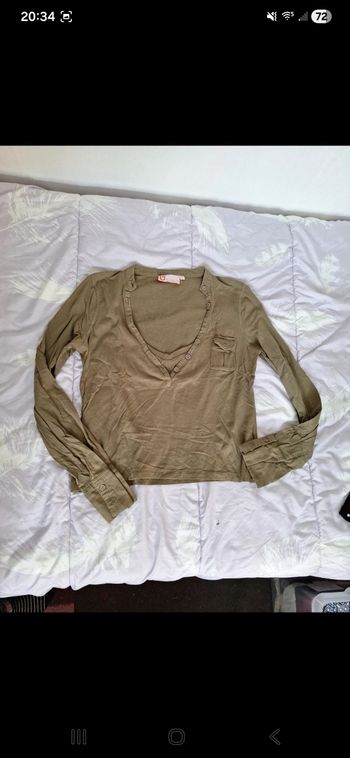 T-shirt kaki