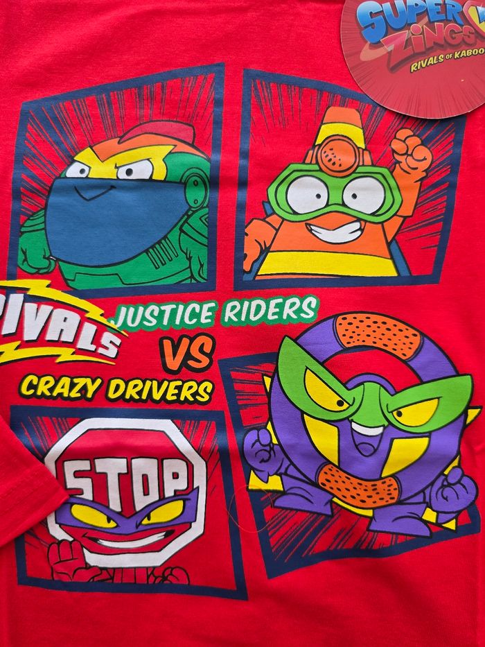 T-shirt superthings 8ans - photo numéro 2