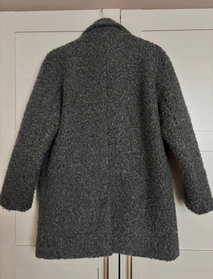Manteau effet laine - photo numéro 4