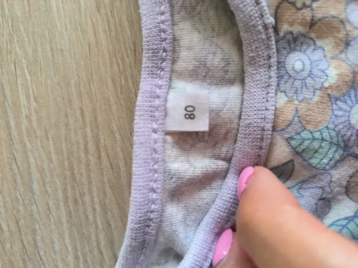 Robe mi saison 80 cm fleurie - photo numéro 2