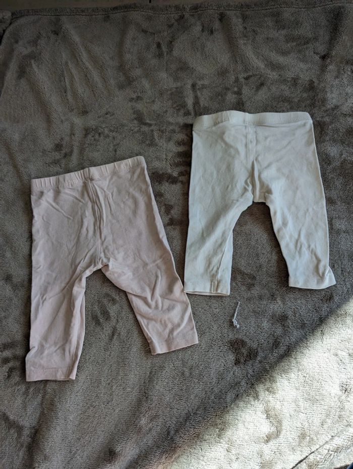 Lot de 2 leggings kimbaloo 6 mois - photo numéro 2