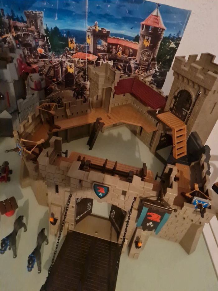 Playmobil chevalier chateau du faucon / citadelle du baron - photo numéro 8