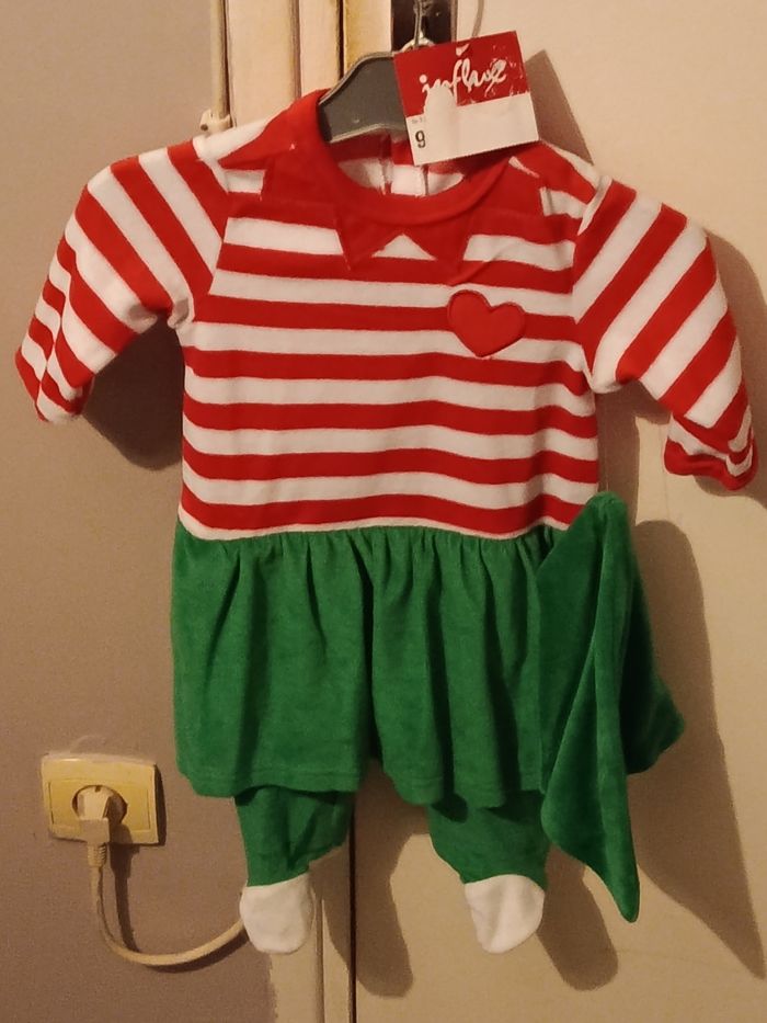 Pyjama lutin taille 9 mois neuf - photo numéro 4