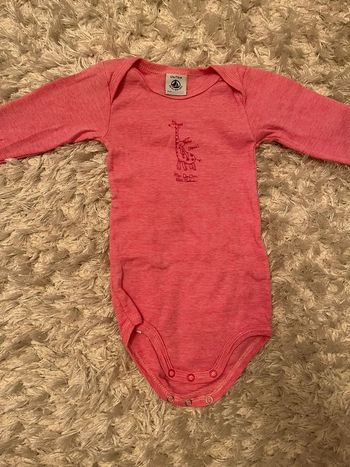 Body bébé fille petit bateau 12 mois