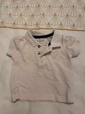Polo rose taille 0/3 mois primark