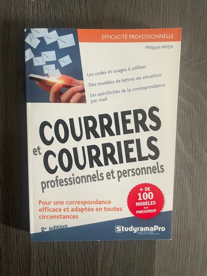 Livre Courriers et courriels professionnels et personnels